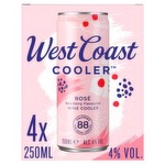 West Coast Cooler Rose 250ml Cans 4 Pack